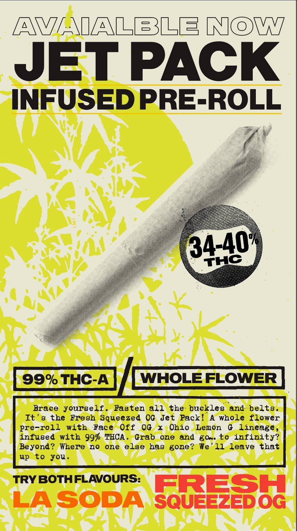 Jet Pack Infused Pre-Rolls