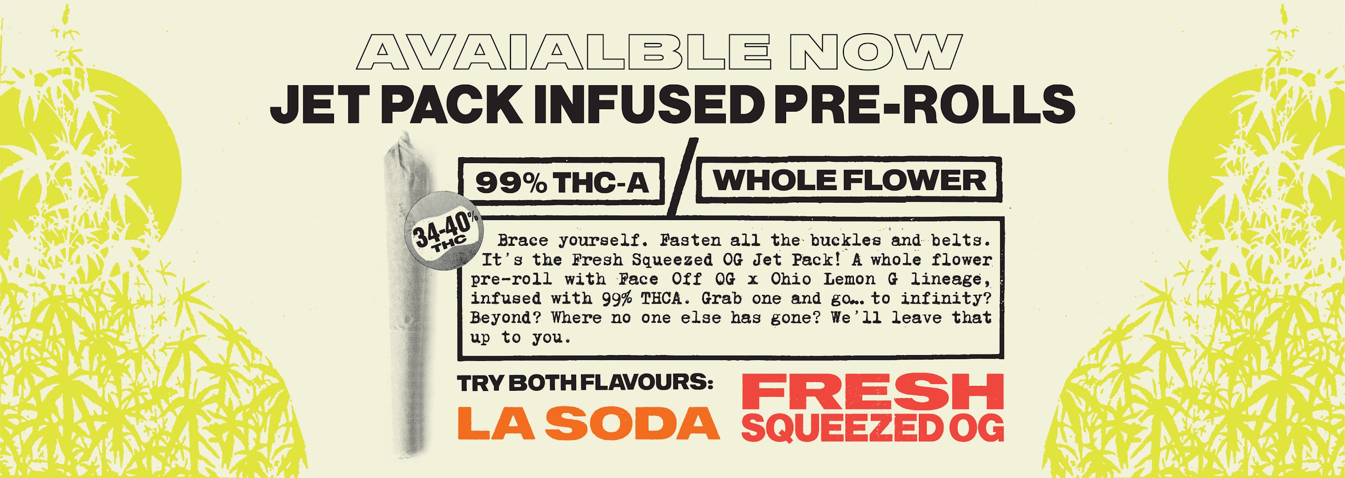 Jet Pack Infused Pre-Rolls